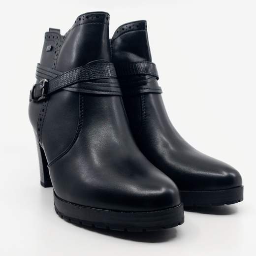 Tronchetti Donna Stivaletti Con Tacco Medio Largo E Plateau