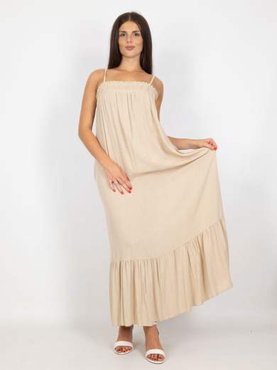 Bucle Vestito Donna Estivo Lungo da Giorno Femminile Casual Leggero