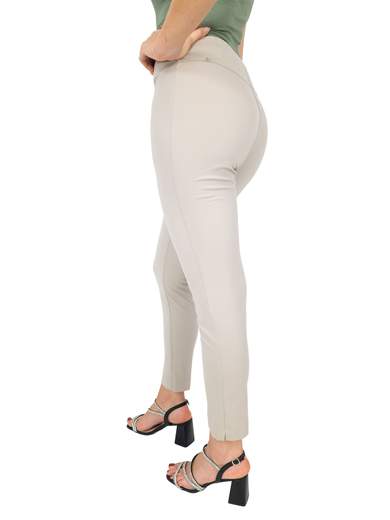 Women’s Summer Stretch Slim Fit Pants with Elastic Waist Made in Italy