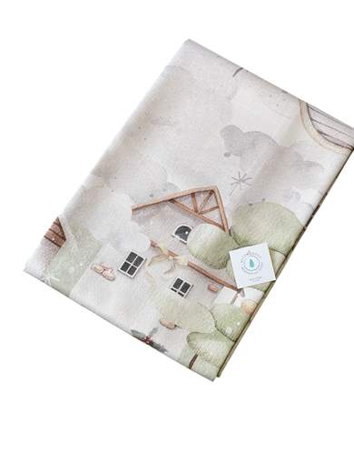 MAISON SUCREE RUNNER BIANCHERIA TAVOLA - BORGO NATALE RUNNER