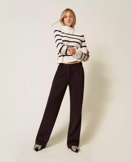 TWINSET PANTALONE DONNA - LI2LCC