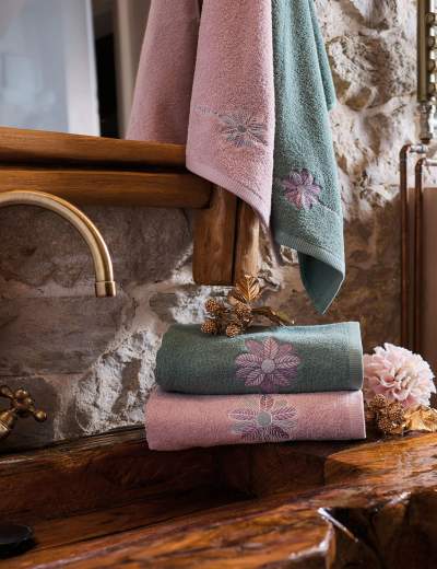 MAISON SUCREE ASCIUGAMANI BIANCHERIA BAGNO - COCCOLE ASCIUGAMANI