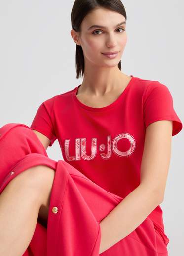 LIU-JO T-SHIRT DONNA - VA5154 JS003