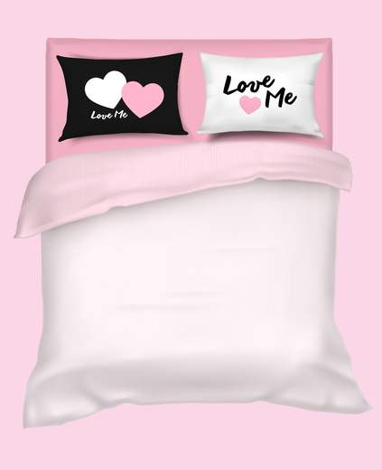 CAMOMILLA LENZUOLA BIANCHERIA LETTO - LOVE ME LENZUOLA 1 POSTO