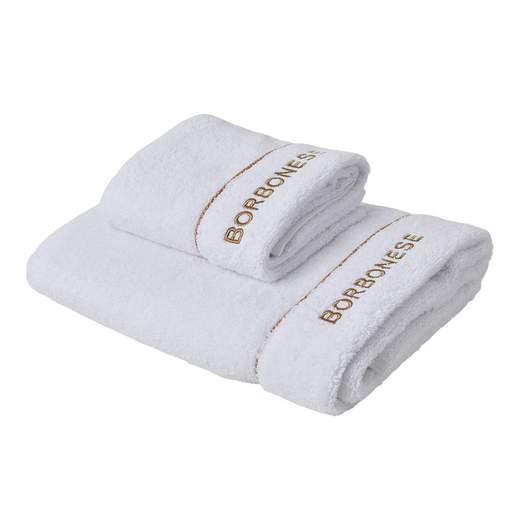 BORBONESE ASCIUGAMANI 1+1 BIANCHERIA DA BAGNO - FINE OP ASCIUGAMANI 1+1