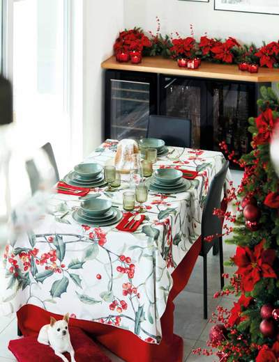 MAISON SUCREE TOVAGLIA BIANCHERIA TAVOLA - BOSCO SELVATICO X12