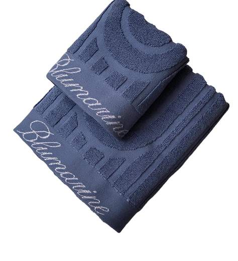 BLUMARINE  MONOGRAM ASCIUGAMANI 1+1