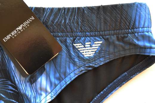 EMPORIO ARMANI 0P409 211721 COSTUME SLIP AZZURRO