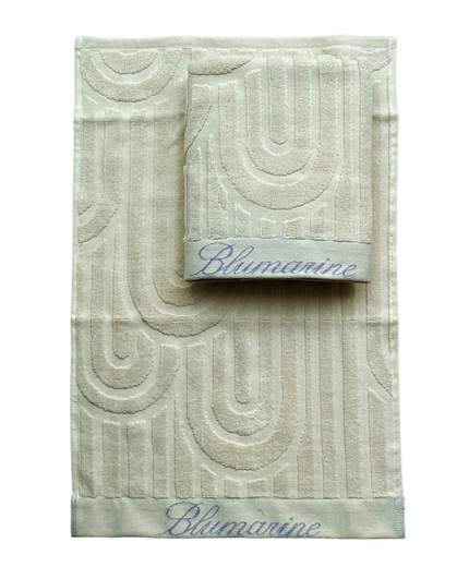 BLUMARINE  MONOGRAM ASCIUGAMANI 1+1