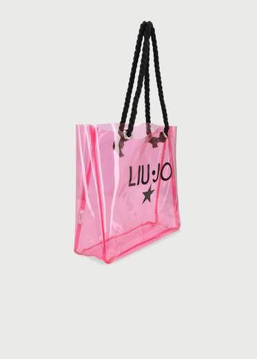 LIU-JO VA1137 BORSA LOGO PINK