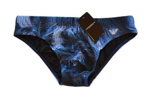 EMPORIO ARMANI 0P409 211721 COSTUME SLIP AZZURRO