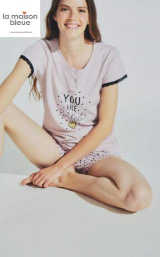 Noidinotte Pigiama Fa7019 Bianco