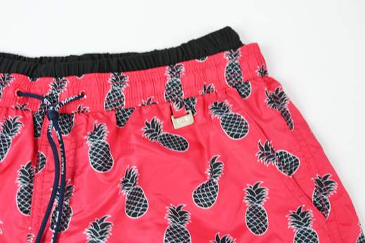 David Uomo boxer mare 100% poliestere red