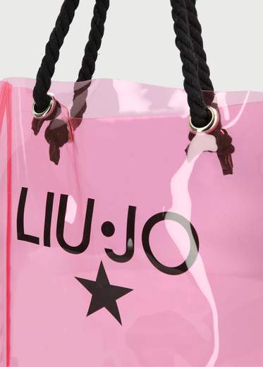 LIU-JO VA1137 BORSA LOGO PINK