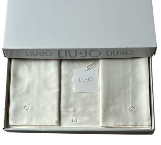 LIU-JO CASA LENZUOLA BIANCHERIA LETTO - LL2921 RASATELLO