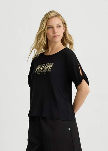 LIU-JO T-SHIRT DONNA - VA5155 JS360