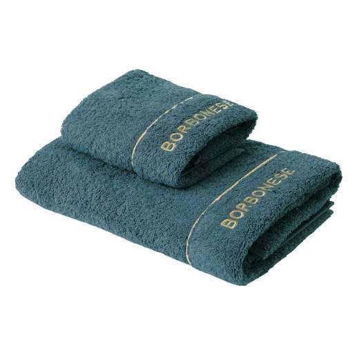 BORBONESE ASCIUGAMANI 1+1 BIANCHERIA DA BAGNO - FINE OP ASCIUGAMANI 1+1