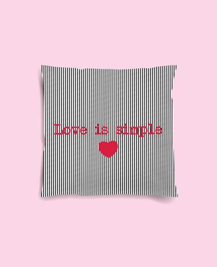 CAMOMILLA CUSCINO BIANCHERIA LETTO - MON AMOUR CUSCINO 50X50