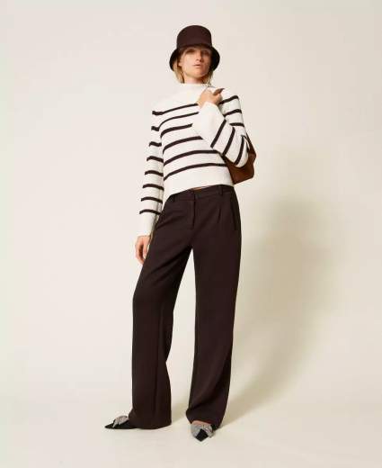 TWINSET PANTALONE DONNA - LI2LCC