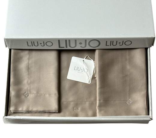 LIU-JO CASA LENZUOLA BIANCHERIA LETTO - LL2921 RASATELLO