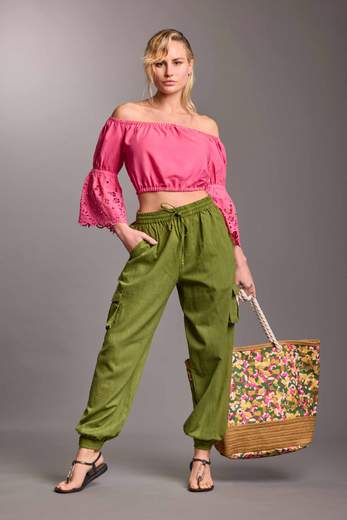 VACANZE ITALIANE PANTALONI DONNA - VI25066