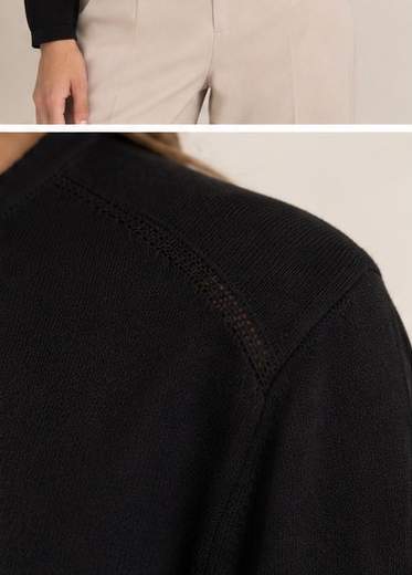 Cardigan Donna Maria Bellentani in Viscosa con Bottone