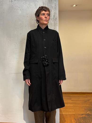 Aleksandr Manamis DOUX PLEAT COAT