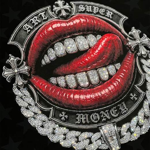 Art Super Money DEEPGOTHICRED
