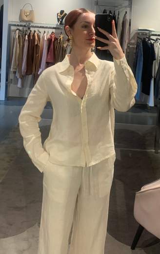 Camicia Classica Lino Riva Tricot