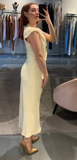 Abito Midi In Crepe Saiph