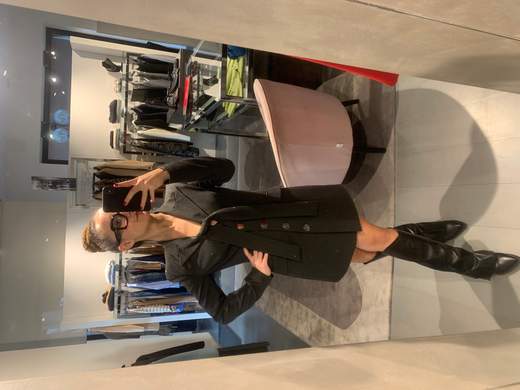 Robe Manteau Con Swarosky Babylon