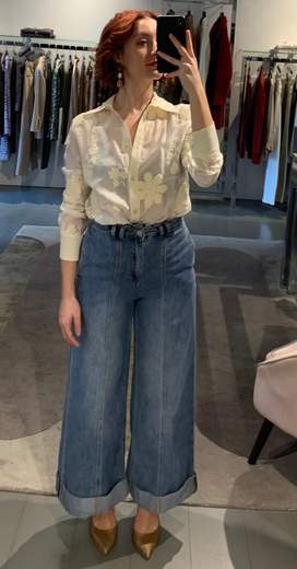 Jeans Con Risvolto Much Money