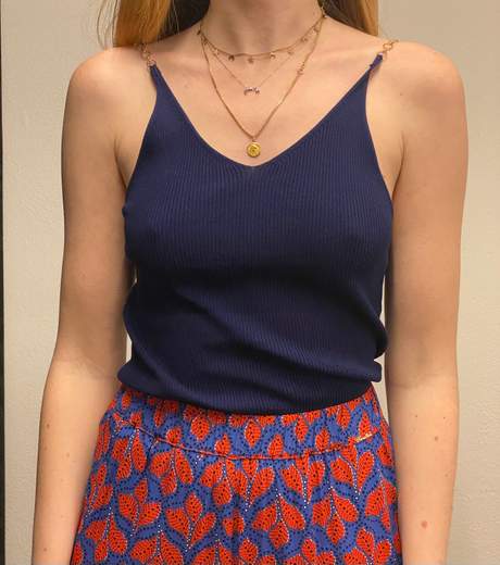 Canotta Con Spalline Catena Koralline