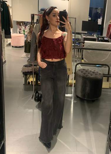 Top Tulle Bordeaux Much Money