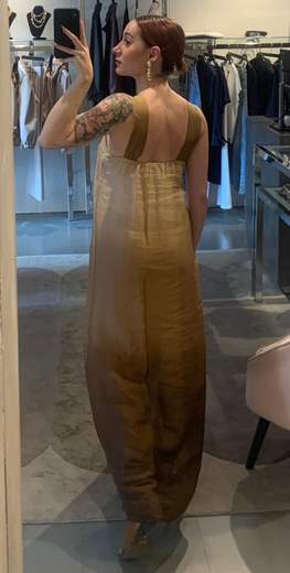 Abito Lungo Sfumato Beige Anitie