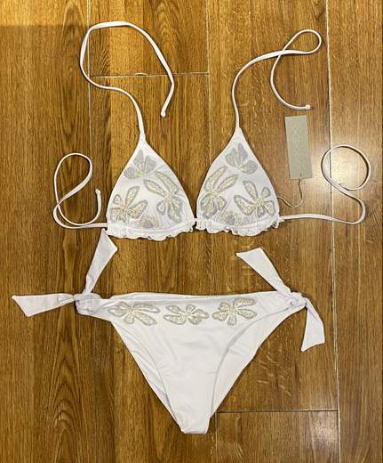 Bikini Fiore Con Applicazione Coppa Free Beach