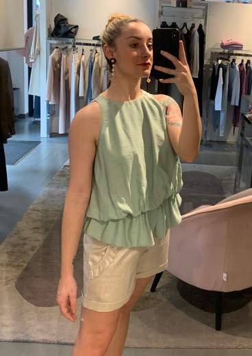 Camicia Senza Maniche Rimborsata Contr'ora