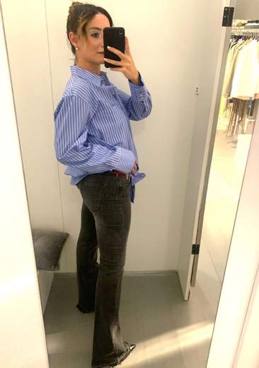 Camicia Over A Righe Kartika