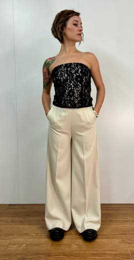 Top Bustier In Pizzo Kartika