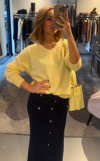 Maglia Scollo V Misto Cashmere Kartika