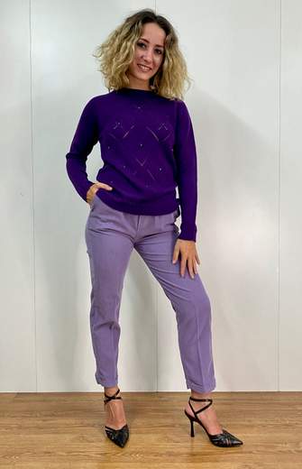 Pantalone In Velluto Kartika