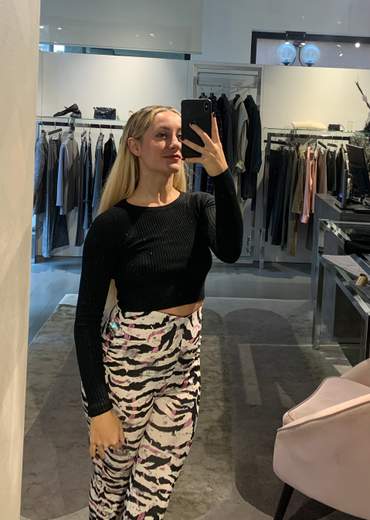 KIKI SIX MAGLIA CROP TOP