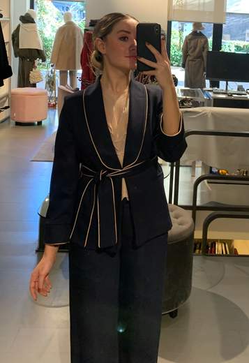 Giacca Con Profili Giorgia Plus