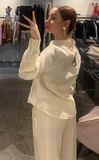 Camicia Classica Lino Riva Tricot