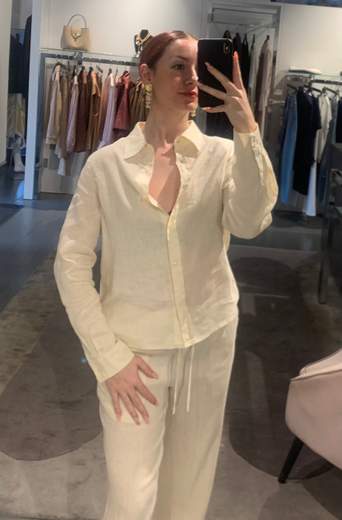 Camicia Classica Lino Riva Tricot