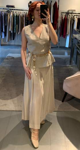 Gonna A Pieghe Lyocel Kartika