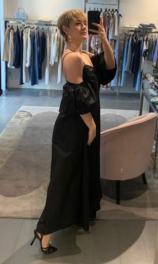 Vestito Sottoveste Con Maniche A Sbuffo InfinitoC