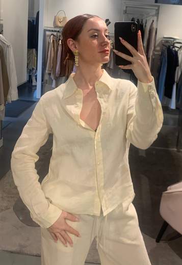 Camicia Classica Lino Riva Tricot