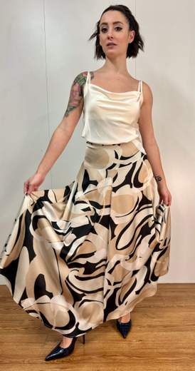 Gonna Svasata Stampa Kartika