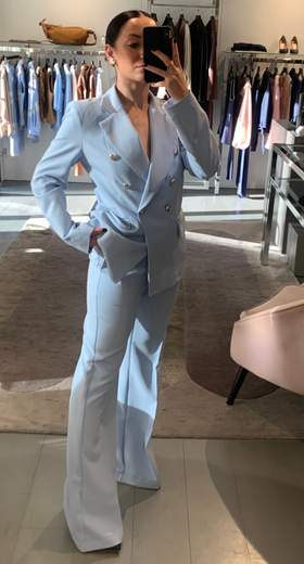 Pantalone Dritto Da Completo Maryley